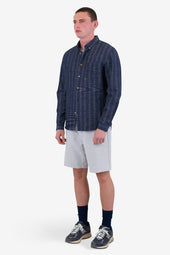 Relaxed Fit Shirt Textured Stripe