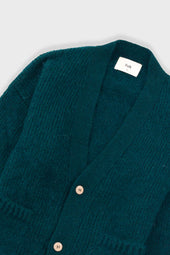 Relaxed Cardigan Phthalo