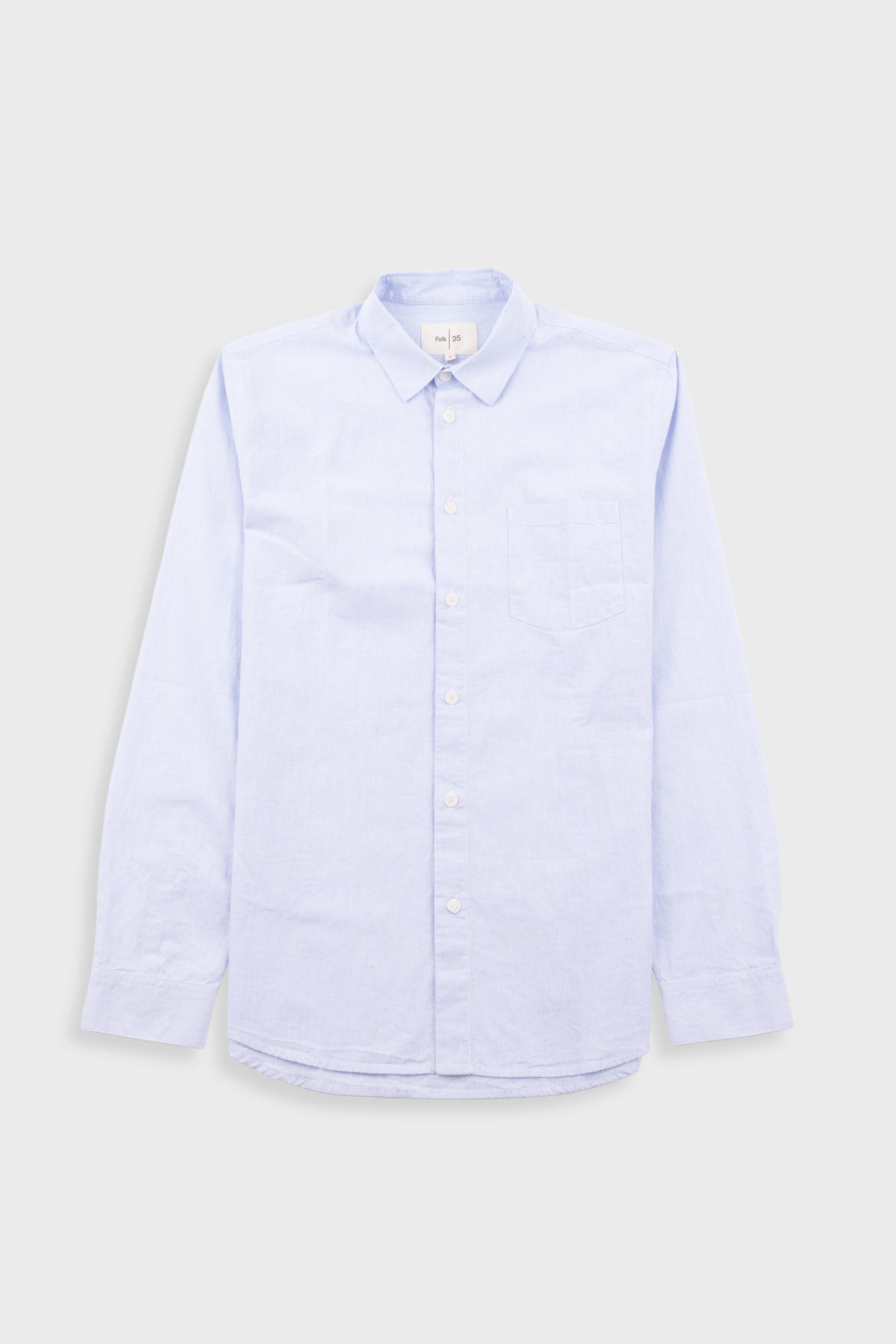 Relaxed Fit Shirt Microstripe