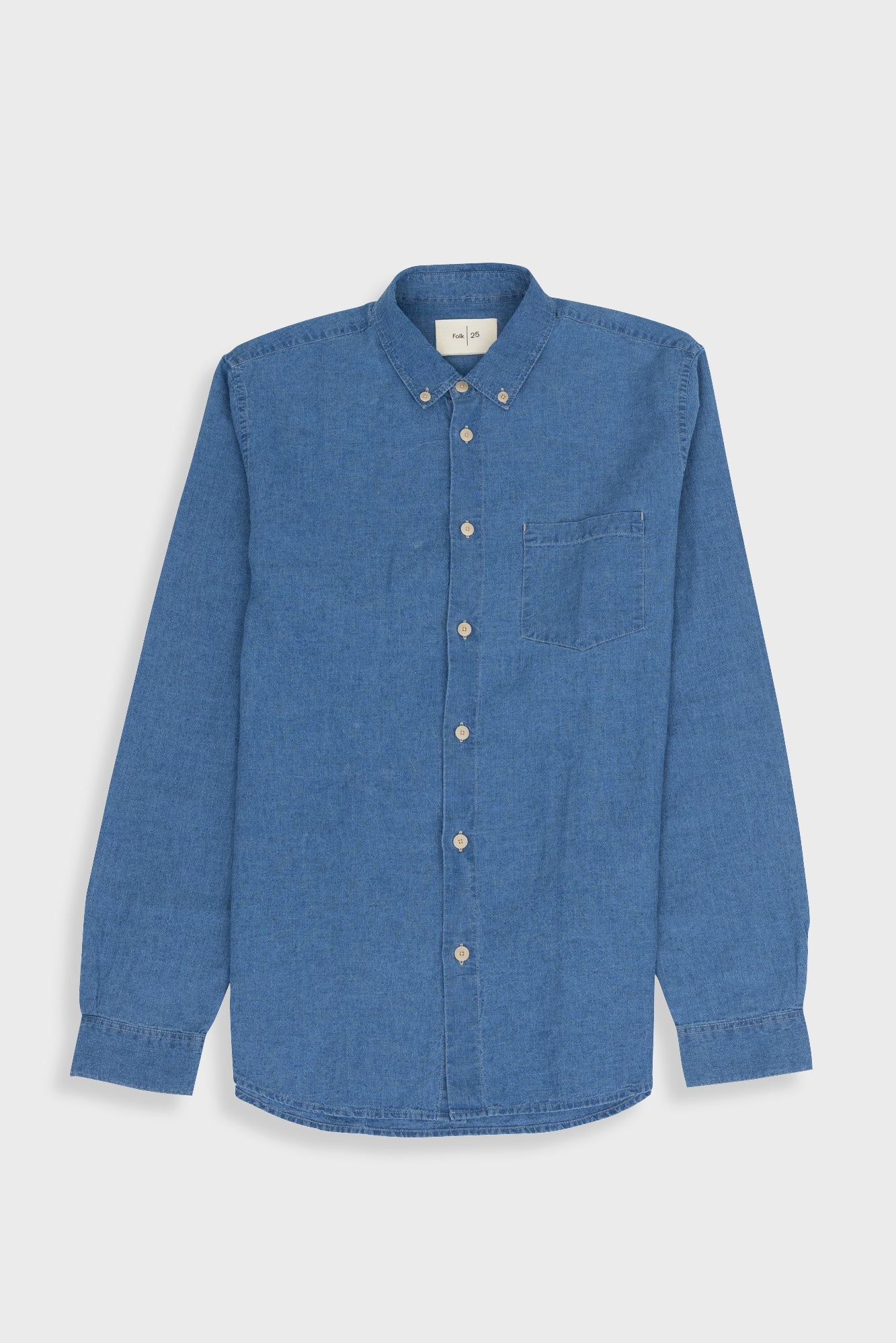 Relaxed Fit Shirt - Linen Indigo