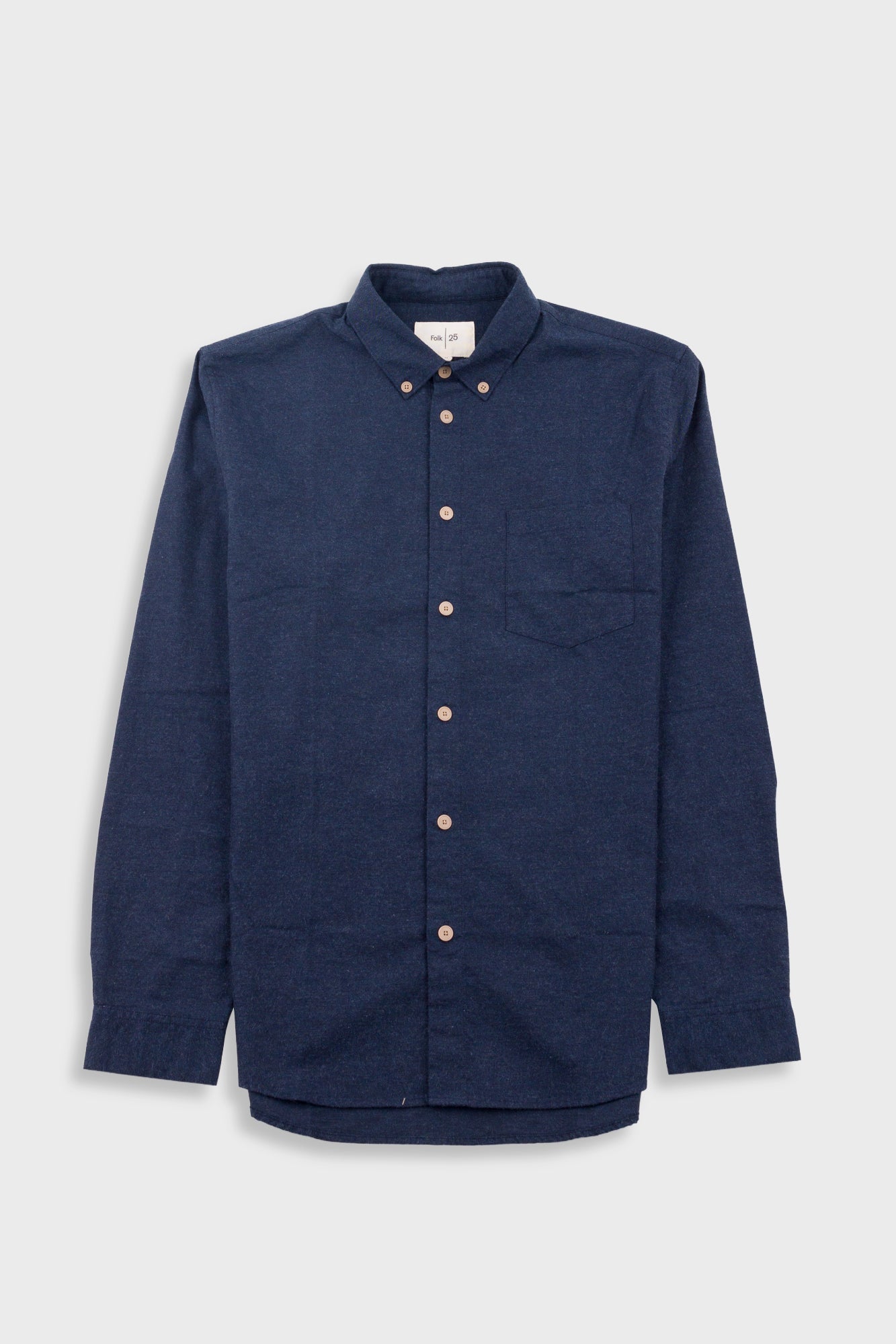 Relaxed Fit Shirt Melange Flannel