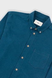 Relaxed Fit Shirt Storm Blue Flannel