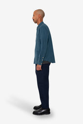 Relaxed Fit Shirt Storm Blue Flannel
