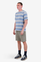 Shadow Stripe T Shirt Soft Melange