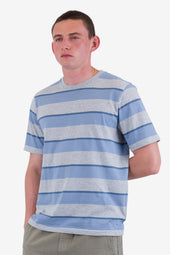Shadow Stripe T Shirt Soft Melange