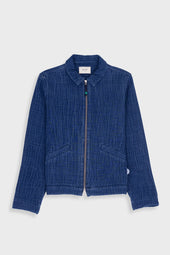 Signal Blouson - Indigo Waffle