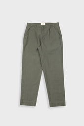 Signal Pant - Dark Olive Slub