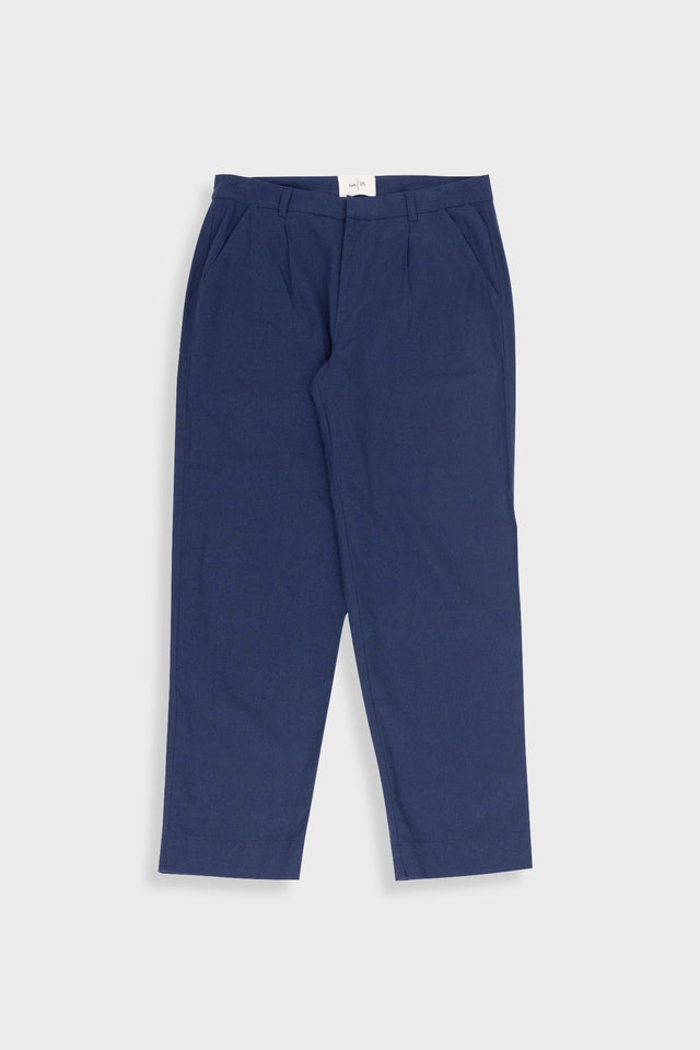 Signal Pant - Navy Linen