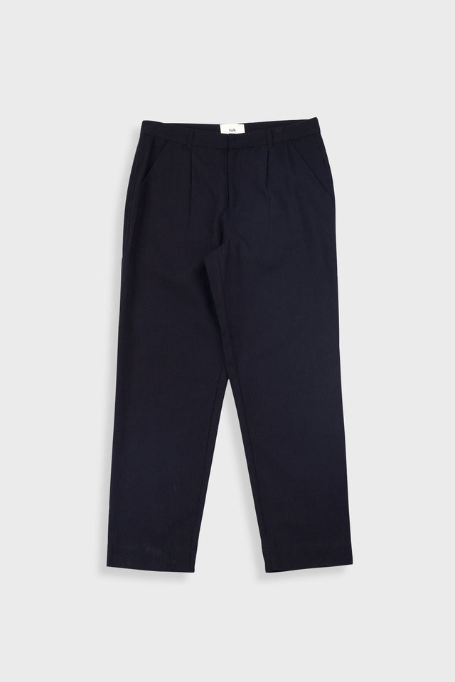 Signal Pant - Soft Black Brushed Stripe
