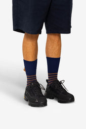 Striped Socks Brown