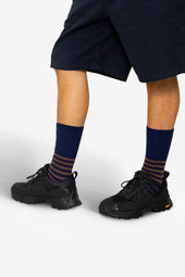 Striped Socks Brown