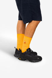 Waffle Socks Pumpkin
