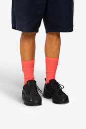 Waffle Socks Dark Pink