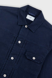 Trucker Jacket Deep Herringbone