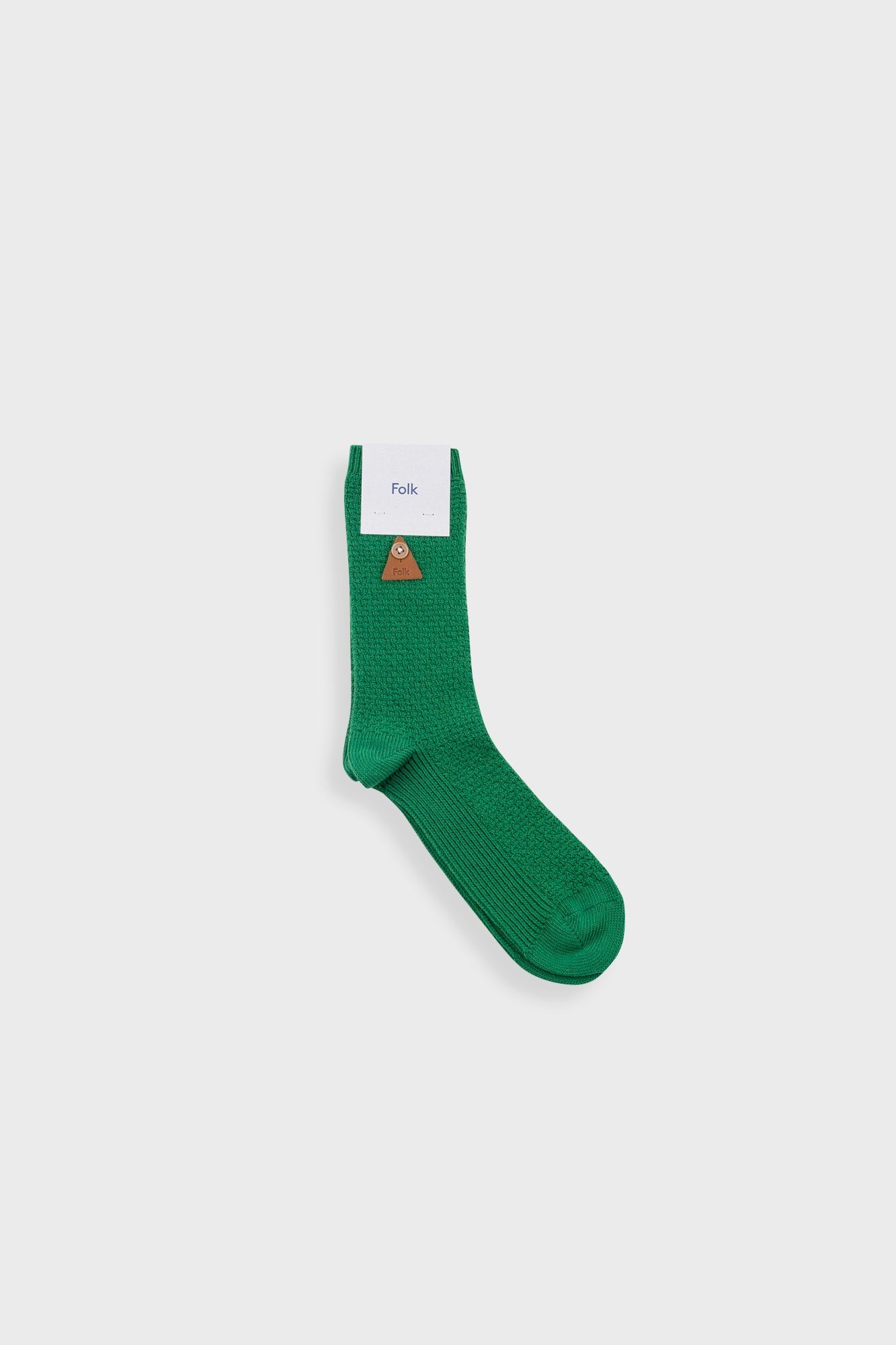 Waffle Sock Green