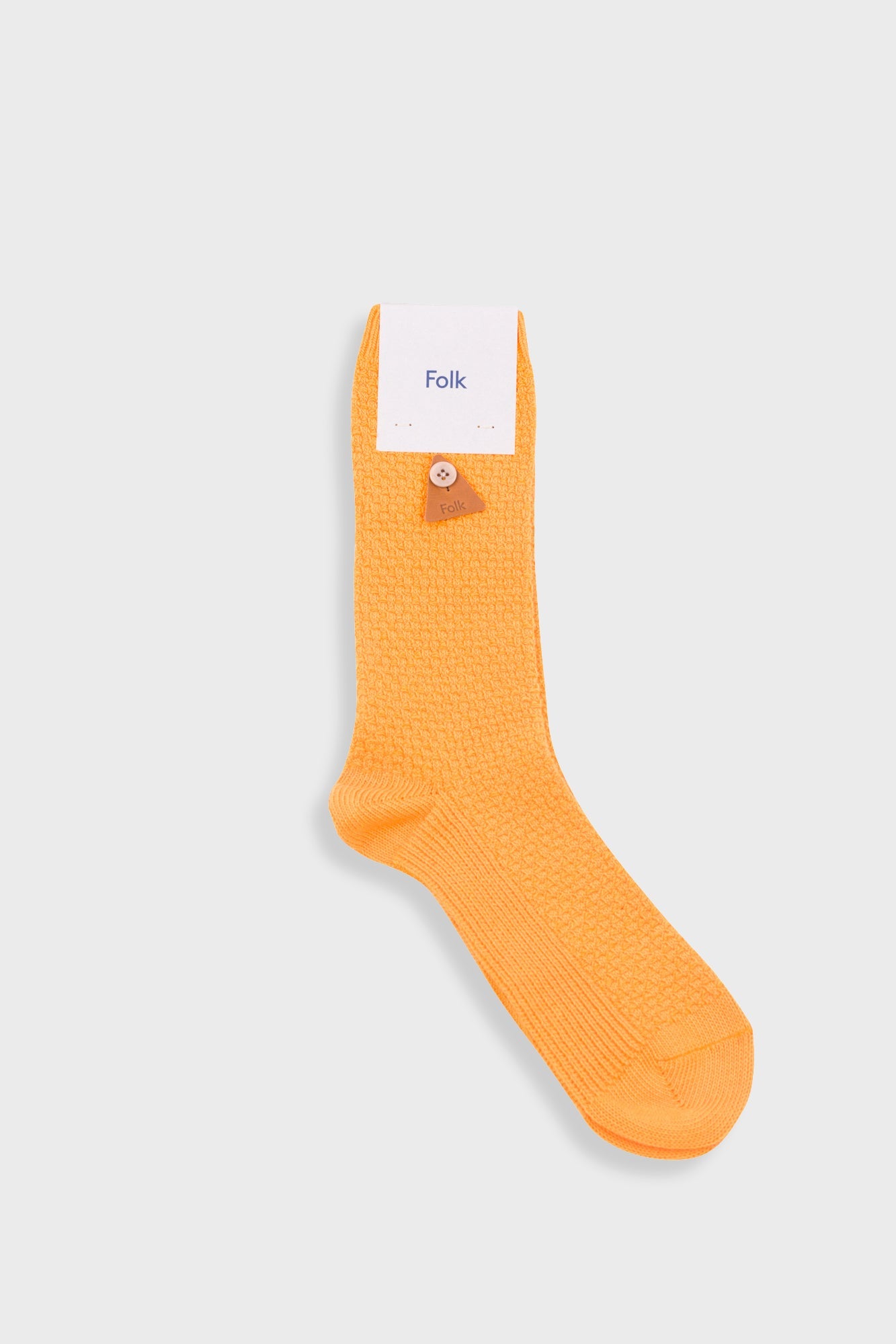 Waffle Socks Pumpkin