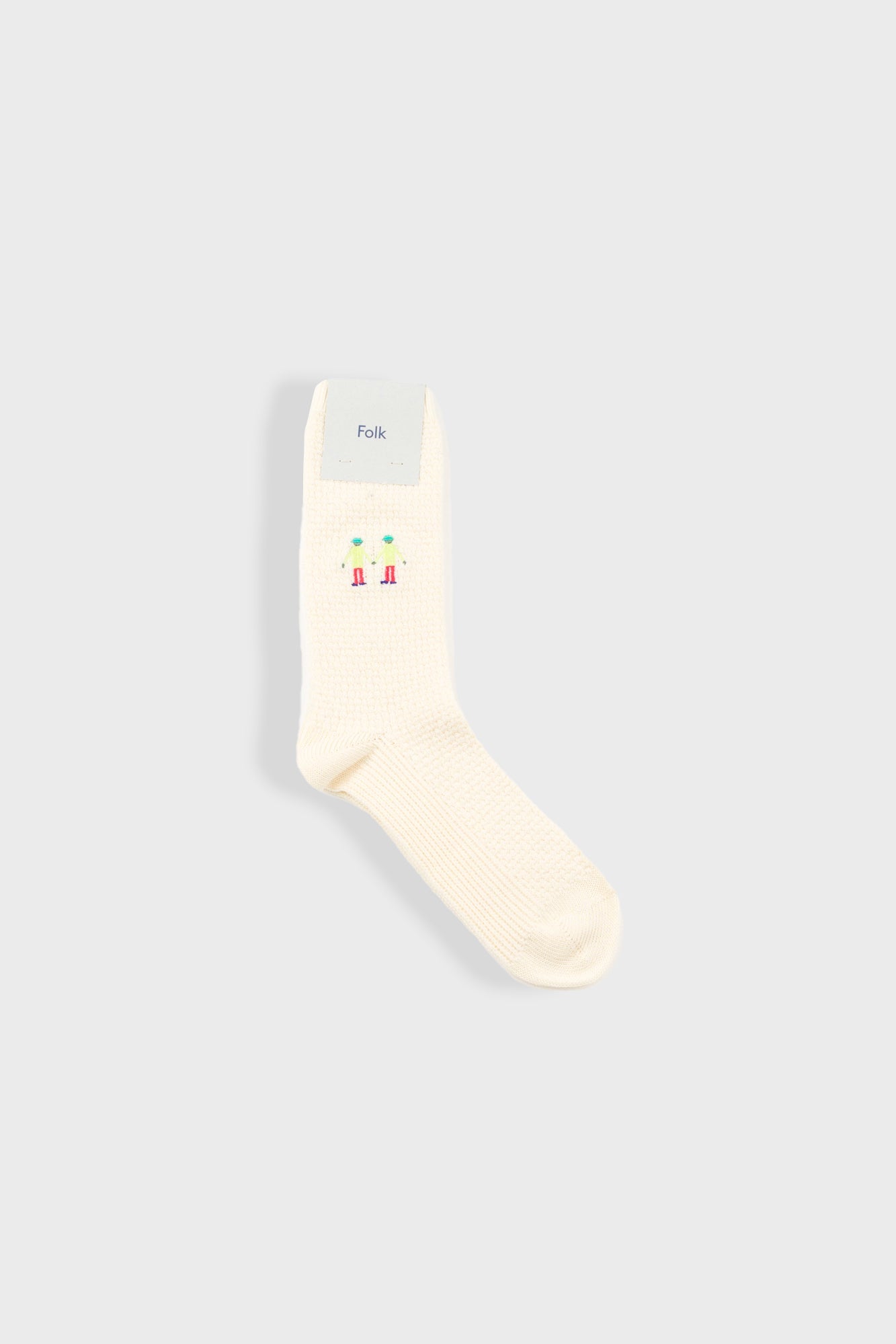 Waffle Socks Embroidery