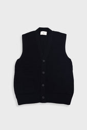 Waffle Vest - Black