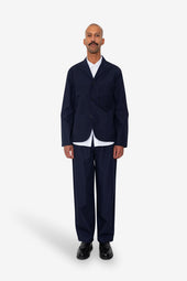 Wide Fit Blazer Tech Slub