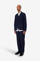 Wide Fit Blazer Tech Slub