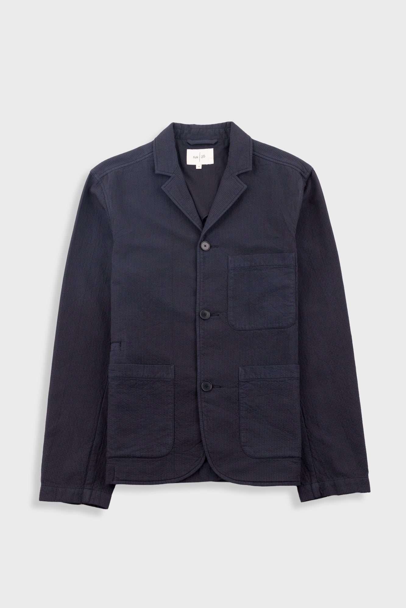 Wide Fit Blazer Soft Topstitch