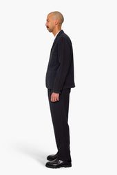 Wide Fit Blazer Soft Topstitch