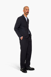 Wide Fit Blazer Soft Topstitch