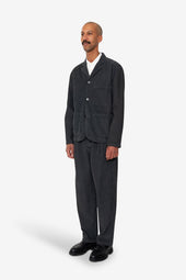 Wide Fit Blazer Grey Cord