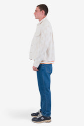Zaki Jacket Waffle Check