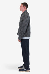 Zaki Jacket Soft Waffle Check