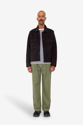 Zaki Jacket Espresso Brushed Wool