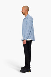 Raglan Shirt Crinkle Stripe