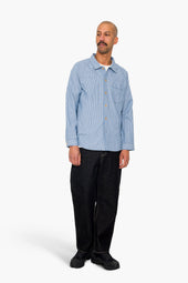 Raglan Shirt Crinkle Stripe
