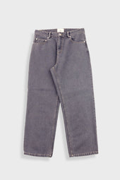 Barrel Leg Trouser - Smoke Grey Denim