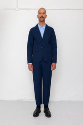 Assembly Blazer Crinkle Stripe