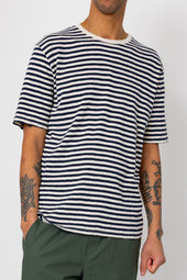 Classic Stripe T Shirt Ecru