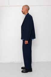 Easy Fit Blazer Deep Herringbone