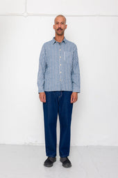 Easy Fit Shirt Crinkle Mini Check