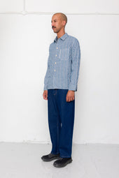 Easy Fit Shirt Crinkle Mini Check