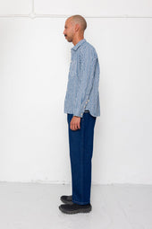 Easy Fit Shirt Crinkle Mini Check