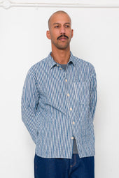 Easy Fit Shirt Crinkle Mini Check