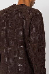 Open Knit Bomber