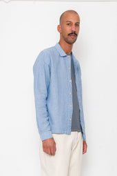 Patch Shirt Light Basketweave