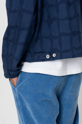 Prism Jacket Irregular Block Jacquard