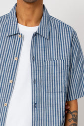 Gabe Shirt Crinkle Mini Check