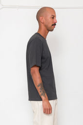Slub Embroidered T Shirt Soft