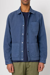 Twill Assembly Jacket Dusty Blue