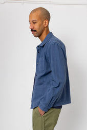Twill Assembly Jacket Dusty Blue