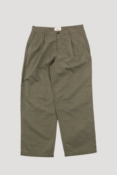 Wide Fit Trouser - Dark Sage