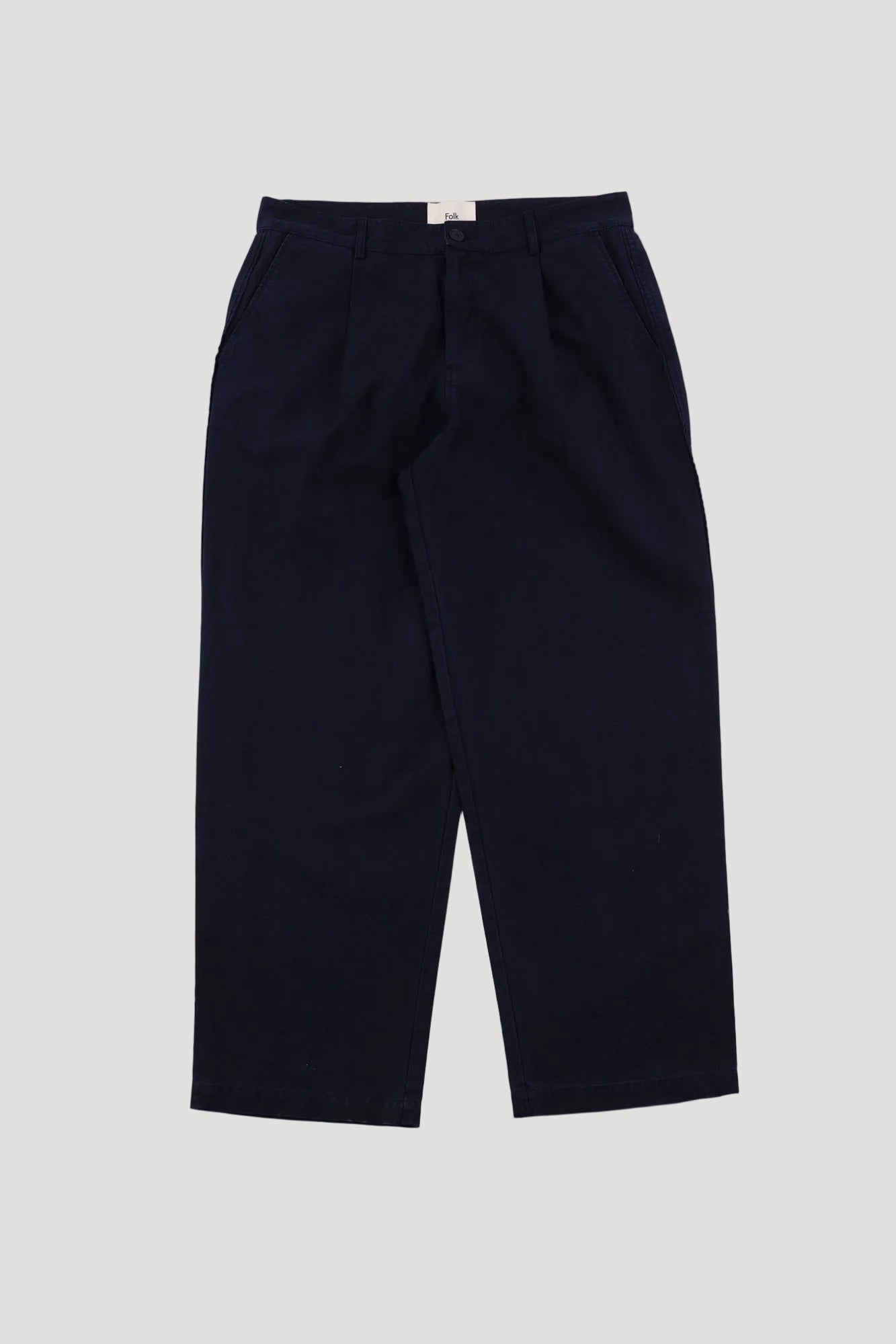 Wide Fit Trouser Linear Texture
